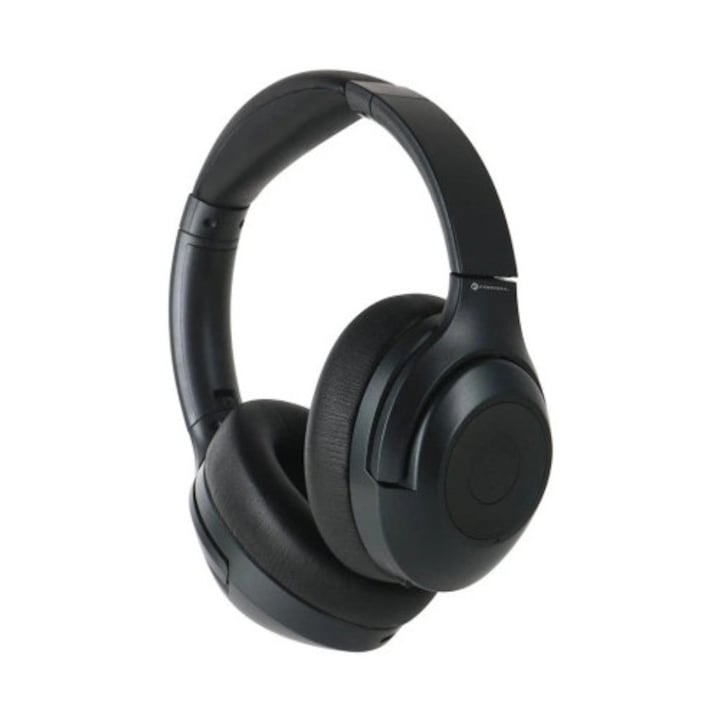 Casti wireless Forcell Sonic Aura, ANC, negru, pliabile, 35h autonomie