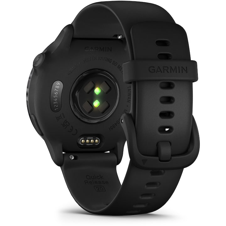 Ceas multisport / smartwatch Garmin vivoactive 6, GPS, 42mm, curea silicon