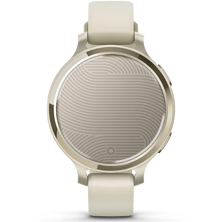Smartwatch Garmin Lily 2 Active, 38mm, curea silicon, Lunar Gold/Bone