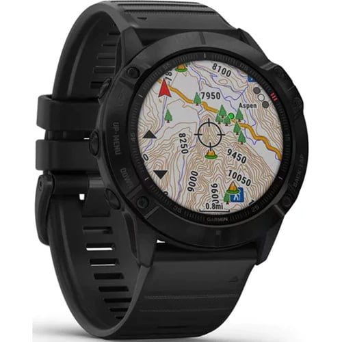 Használt okosóra - Garmin Fenix 6X Pro, 51 mm, pulzusmérő, GPS, fekete