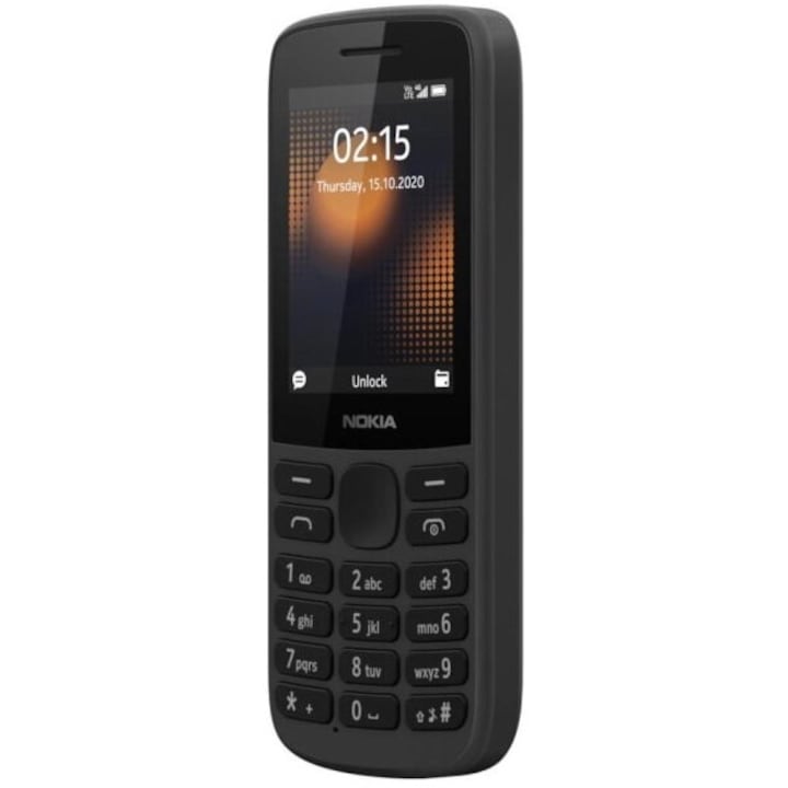 Nokia 215 mobiltelefon, dupla SIM kártyával, 4G