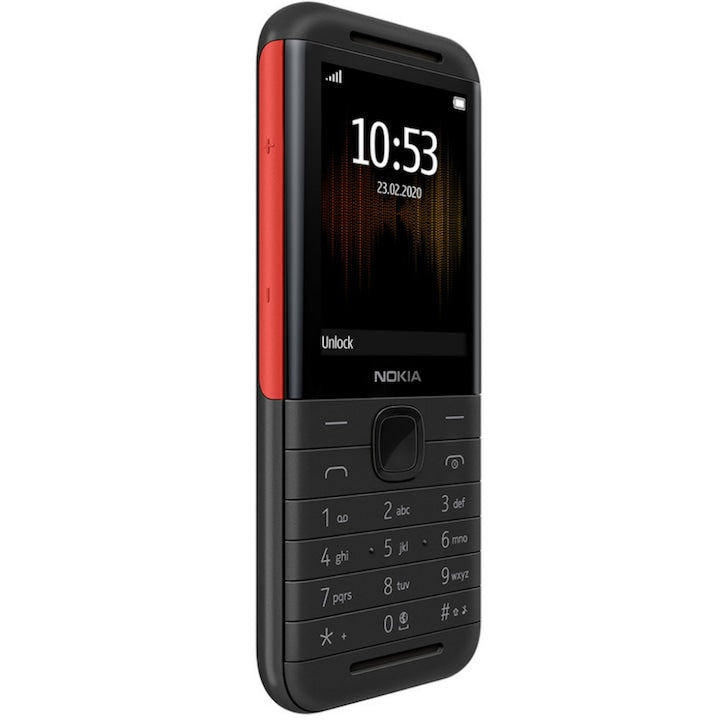Nokia 5310 (2020), Dual SIM, fekete/piros