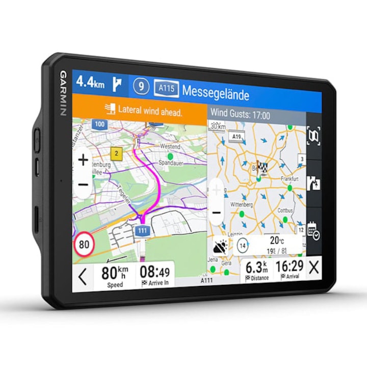 Sistem de navigatie camioane Garmin GPS Dezl LGV820, ecran 8”, EU+South Africa