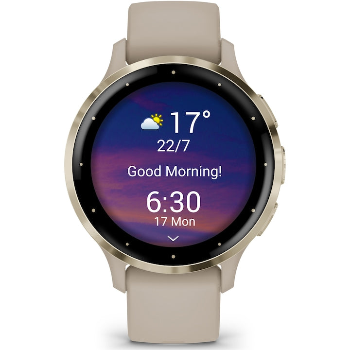 Garmin Venu 3S Okosóra, Wi-Fi, szilikon szíj