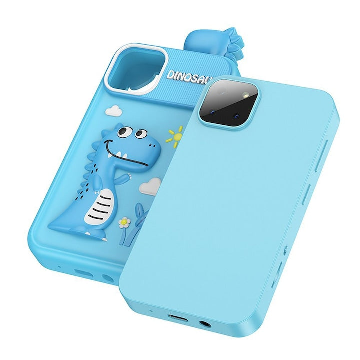 Telefon pentru copii Hoco Y103, 2.8 inch, 22 jocuri, 145x70x21mm - Albastru - NotebookGsm