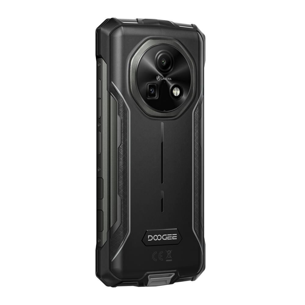 Telefon mobil Doogee Fire 5 Ultra, 4G, Dual SIM, 6.6-inch 90Hz, Octa-Core Helio G81, 8GB RAM, 256GB, NFC, Dual Lamp Camping 1200lm, 13000mAh, IP68/IP69K, Android 15