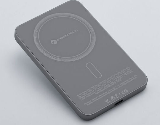 Forcell F-Energy SuperSlim F5K8 külső akkumulátor, 5000 mAh, USB-C