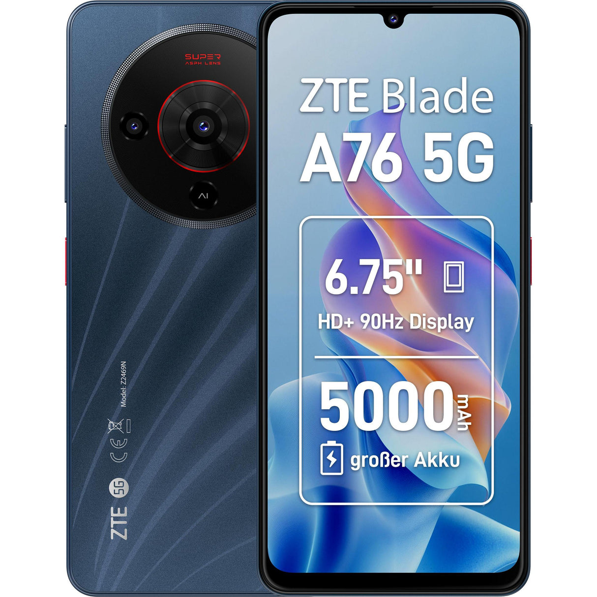 Zte Blade A72s Mobiltelefon
