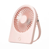 Techsuit Mini Fan (CT-108), Portable, Rechargeable, USB, Roz