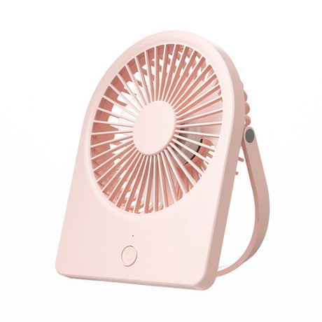 Techsuit Mini Fan (CT-108), Portable, Rechargeable, USB, Roz