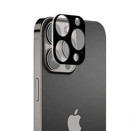 Folie de protectie Techsuit Full Camera Glass compatibil cu iPhone 13 Pro / iPhone 13 Pro Max, Negru