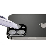 Folie de protectie Techsuit Full Camera Glass compatibil cu iPhone 13 Pro / iPhone 13 Pro Max, Negru