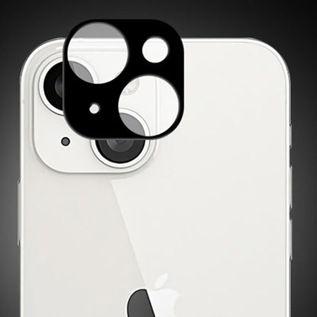 Folie de protectie Techsuit Full Camera Glass compatibil cu iPhone 13 / iPhone 13 Mini, Negru