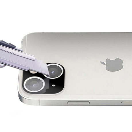 Folie de protectie Techsuit Full Camera Glass compatibil cu iPhone 13 / iPhone 13 Mini, Negru