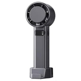 Techsuit Premium Handheld Fan (F83), Portable, Adjustable, Rechargeable, 4800mAh, Gri