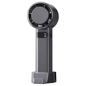 Techsuit Premium Handheld Fan (F83), Portable, Adjustable, Rechargeable, 4800mAh, Gri