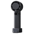 Techsuit Premium Handheld Fan (F83), Portable, Adjustable, Rechargeable, 4800mAh, Negru