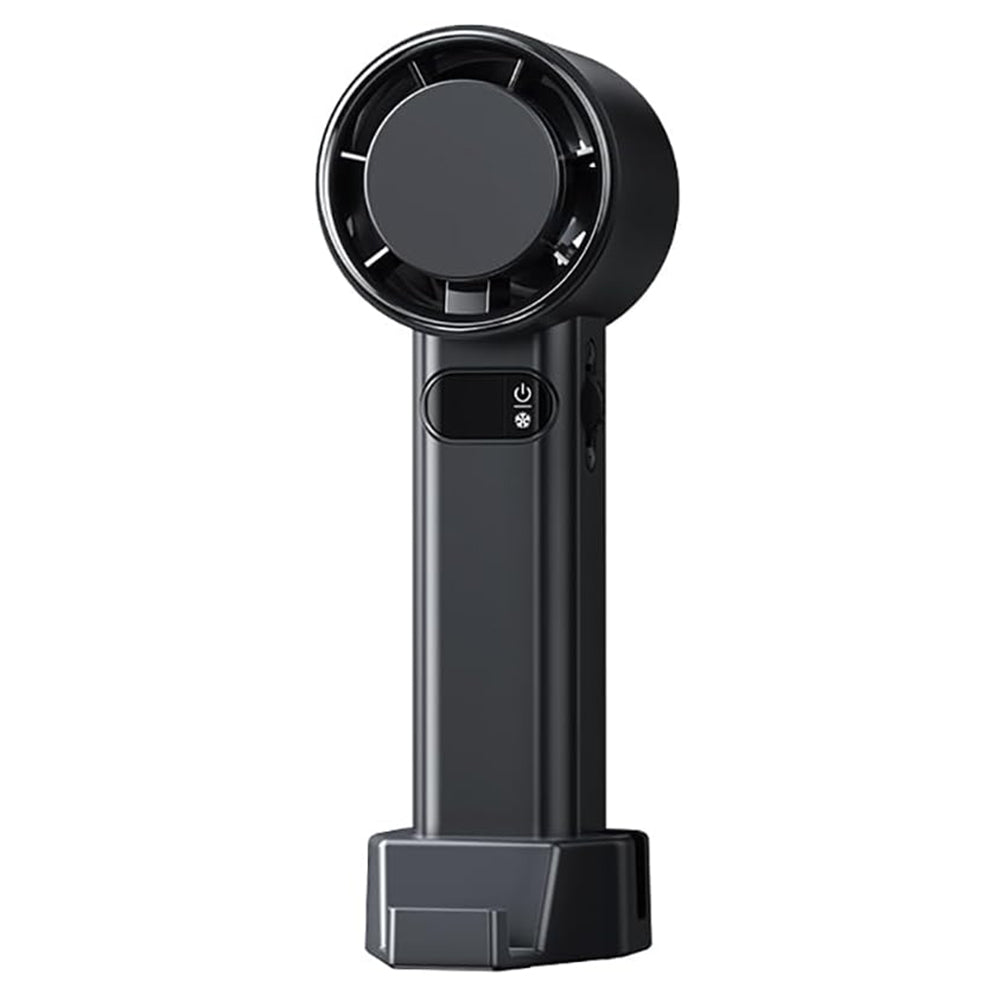 Techsuit Premium Handheld Fan (F83), Portable, Adjustable, Rechargeable, 4800mAh, Negru
