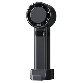 Techsuit Premium Handheld Fan (F83), Portable, Adjustable, Rechargeable, 4800mAh, Negru