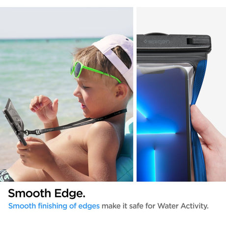 Spigen Waterproof Case A601 (AMP04525), IPX8, for Phone 3.5 - , Negru
