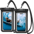 Spigen (set de 2) Waterproof Case A601 (AMP04523), IPX8, for Phone 3.5 - , Negru