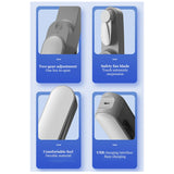 Techsuit Handheld Fan (TF1), Portable, for Pocket, Adjustable, Rechargeable, Silent, 1200mAh, Roz