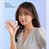 Techsuit Handheld Fan (TF1), Portable, for Pocket, Adjustable, Rechargeable, Silent, 1200mAh, Verde