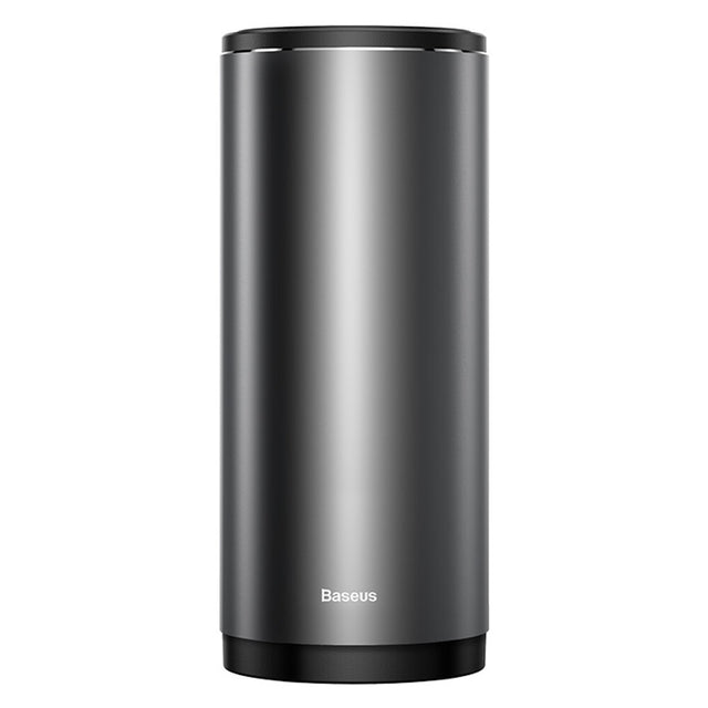 Gadget Baseus Trash Can Gentleman Style (CRLJT-0G), with 30 Garbage Bags, Aluminum Alloy, ABS, 500ml, Gri Inchis