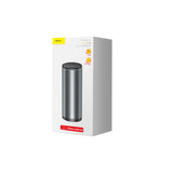 Gadget Baseus Trash Can Gentleman Style (CRLJT-0G), with 30 Garbage Bags, Aluminum Alloy, ABS, 500ml, Gri Inchis