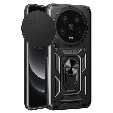 Husa de protectie Techsuit CamShield Series compatibil cu Xiaomi 14 Ultra, Negru