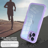 Folie de protectie Techsuit ColorVerse 360 Series + compatibil cu iPhone 13 Pro, Roz