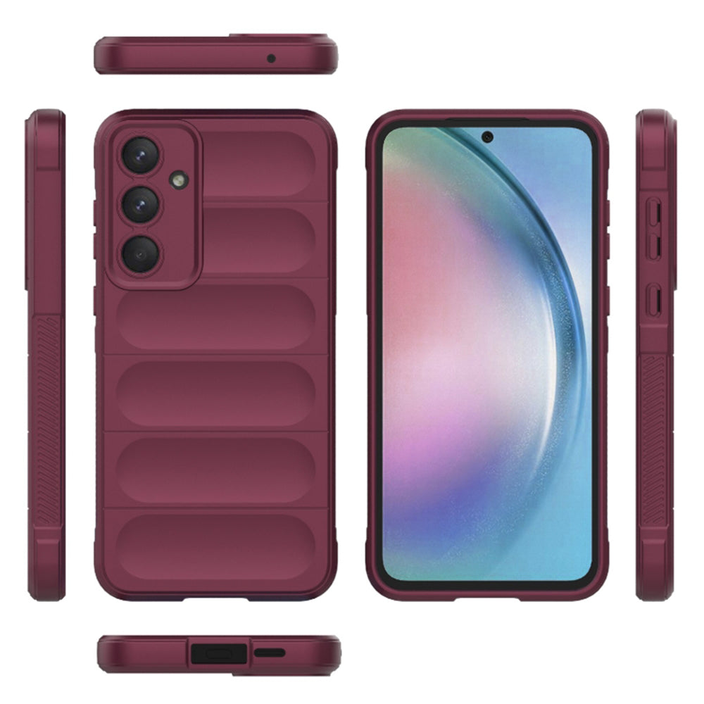 Husa de protectie Techsuit Magic Shield compatibil cu Samsung Galaxy A55 5G, Mov