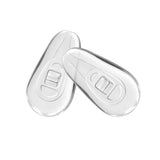 Techsuit Glasses Screwdriver with 4 Pairs of Silicone Nose Pads (ST1), from Metal, 6 x 0.5cm, Argintiu