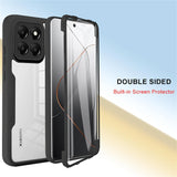 Folie de protectie Techsuit ColorVerse 360 Series + compatibil cu Xiaomi 14, Roz