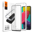 Folie de protectie Spigen Glas.tR Align Master compatibil cu Samsung Galaxy M53 5G, Negru