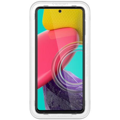 Folie de protectie Spigen Glas.tR Align Master compatibil cu Samsung Galaxy M53 5G, Negru