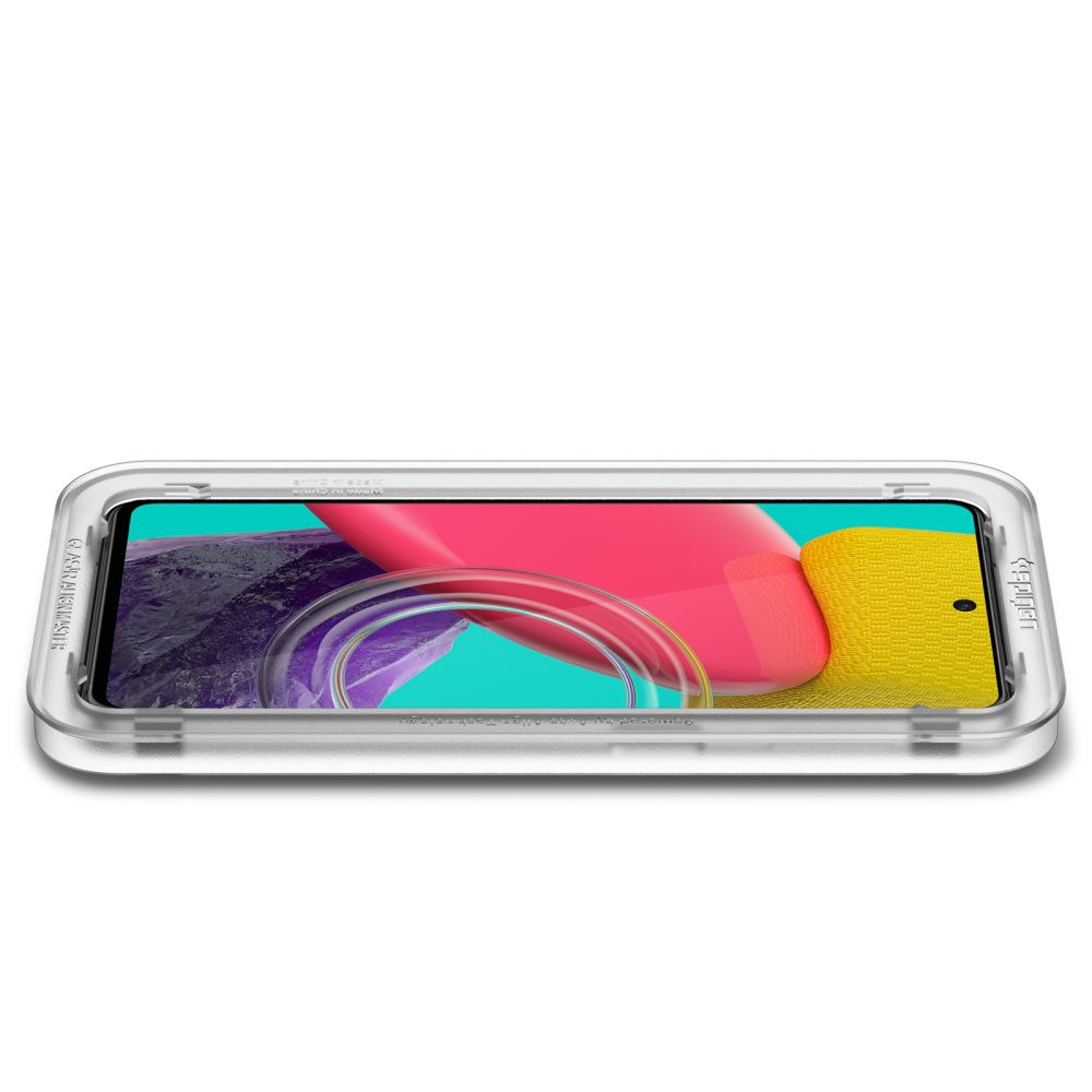 Folie de protectie Spigen Glas.tR Align Master compatibil cu Samsung Galaxy M53 5G, Negru