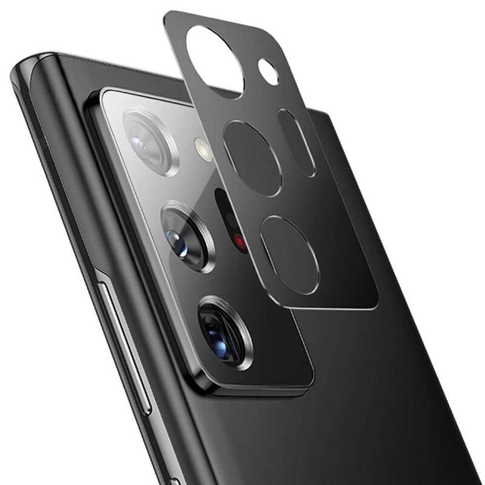 Folie de protectie Techsuit Full Camera Glass compatibil cu Samsung Galaxy Note 20 Ultra / Note 20 Ultra 5G, Negru