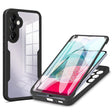 Folie de protectie Techsuit ColorVerse 360 Series + compatibil cu Samsung Galaxy A14 4G / A14 5G, Negru