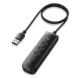 Hub/Dock Ugreen Connection Hub CM416 (80657), USB 3.0 to 4x USB-A, Type-C 5Gbps, 1m, Negru