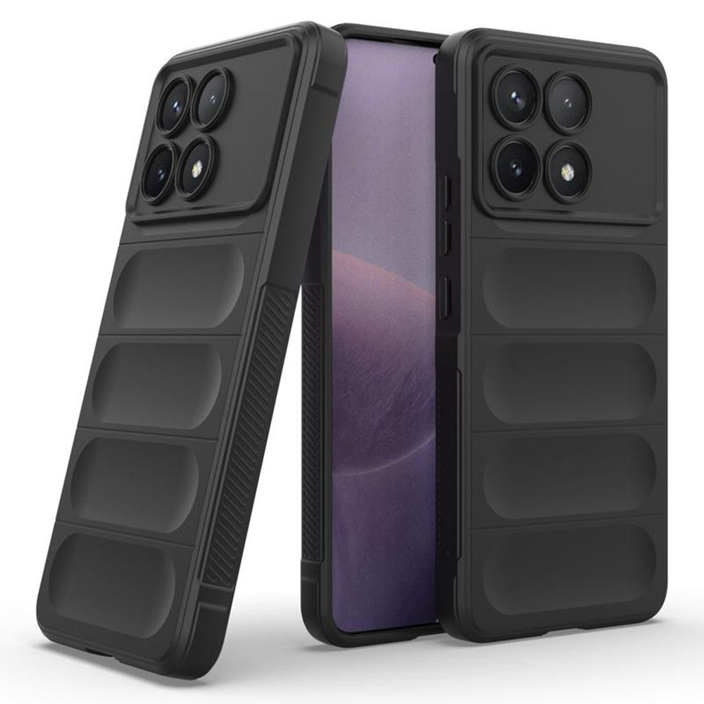 Husa de protectie Techsuit Magic Shield compatibil cu Xiaomi Poco X6 Pro, Negru