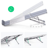 Suport Laptop Ugreen LP451 (40289), Pliabil, Pernuțe Silicon, Argintiu