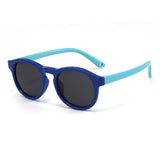 Techsuit Sunglasses Polarised 8308-C28 napszemüveg babáknak, kerek forma, szíjjal