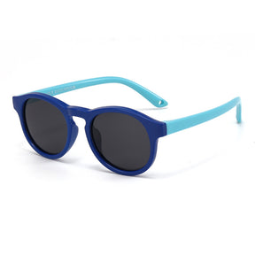 Techsuit Sunglasses Polarised 8308-C28 napszemüveg babáknak, kerek forma, szíjjal