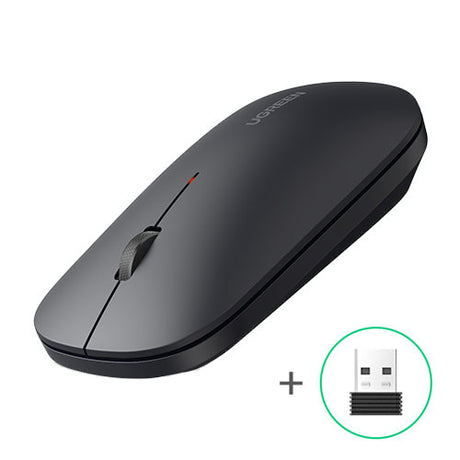 Tastatura/Mouse Ugreen Wireless Mouse MU001 (90372), Slim Design, Dual Mode, Adjustable DPI (1000-4000), Negru