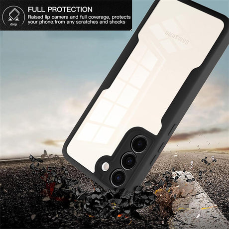 Folie de protectie Techsuit ColorVerse 360 Series + compatibil cu Samsung Galaxy S23 Plus, Mov