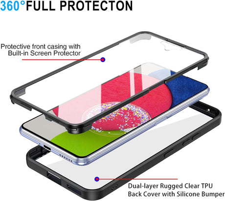 Folie de protectie Techsuit ColorVerse 360 Series + compatibil cu Samsung Galaxy S23 Plus, Albastru