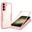 Folie de protectie Techsuit ColorVerse 360 Series + compatibil cu Samsung Galaxy S23 Plus, Roz