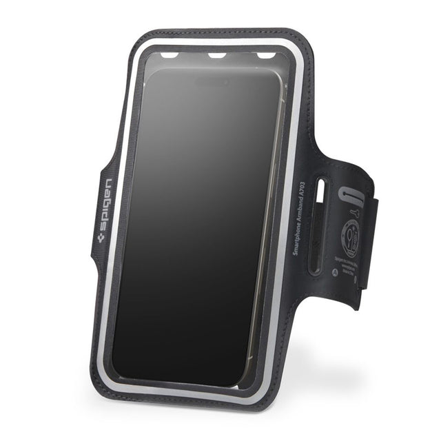Spigen Sports Armband Dynamic Shield A703 (AMP07187), Waterproof, Lightweight, 6.9 inch, Negru
