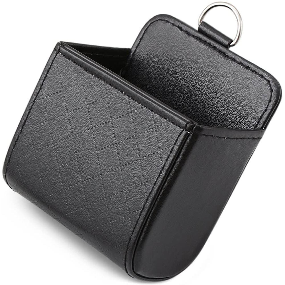 Gadget Techsuit Car Organizer (CO-P1), Air Vent Storage Pocket for Small Objects, Negru